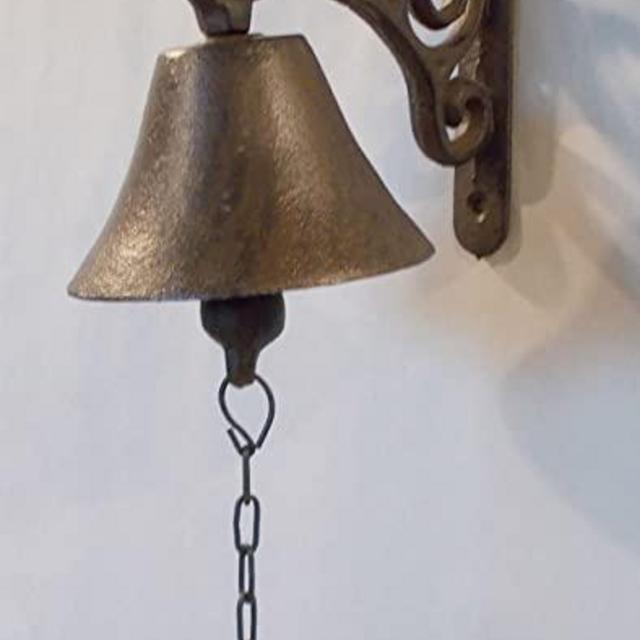 Cast Iron Flying Pig Bell by Upper Deck