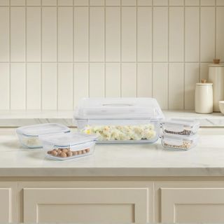 10-Piece Bake & Carry Glass Set with Lid