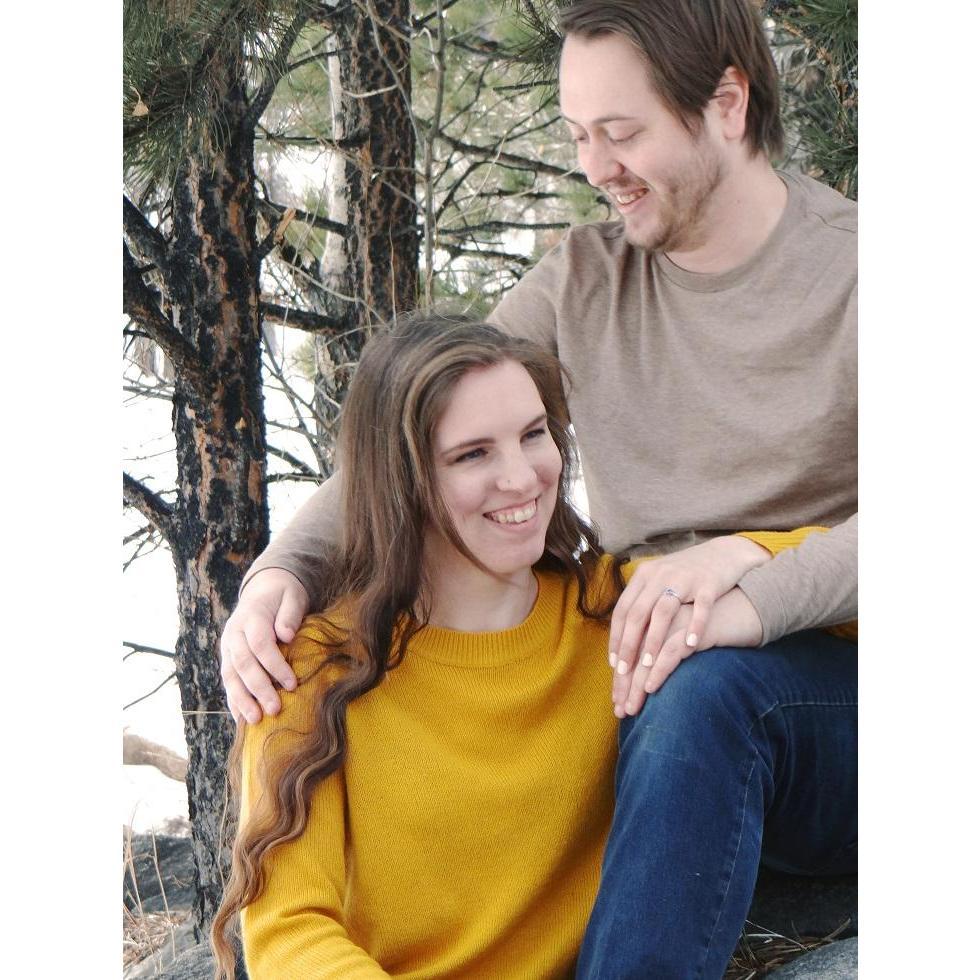 Sharing laughs in Estes Park. February 2020