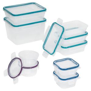 Snapware 18-Piece Total Solution Food Storage Set, Plastic