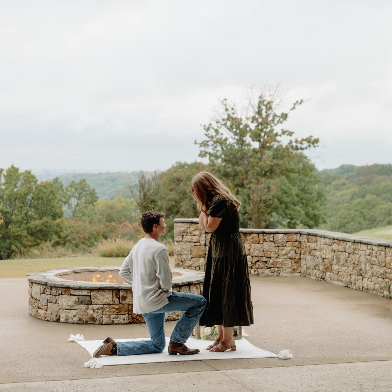 The moment she said yes! 2025