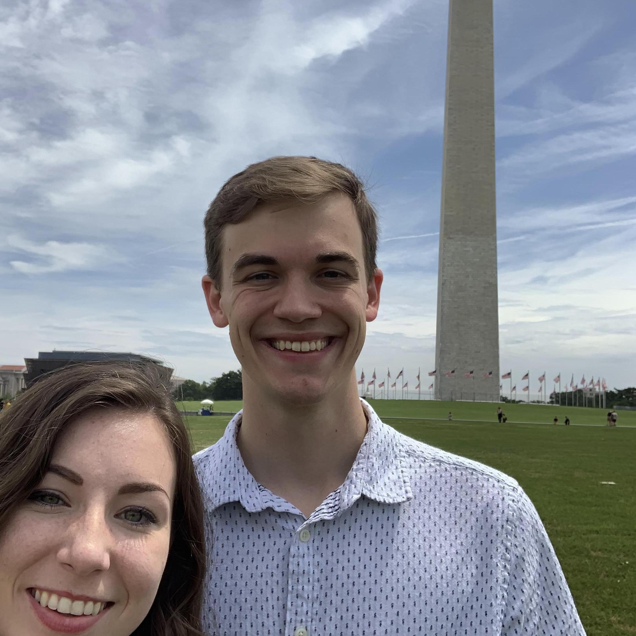 Clue 2: Now, let's go to the mall. 1 & 16
1 = First president, George Washington (Washington Monument)