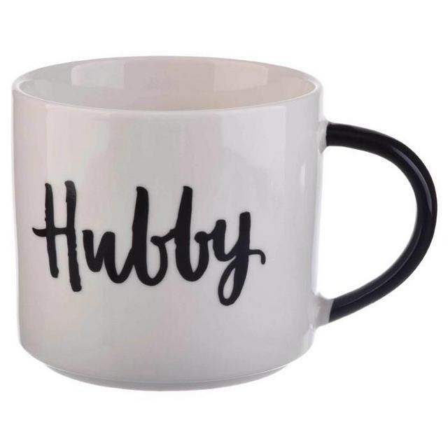 15oz Porcelain Stackable Coffee Mug White - Threshold™
