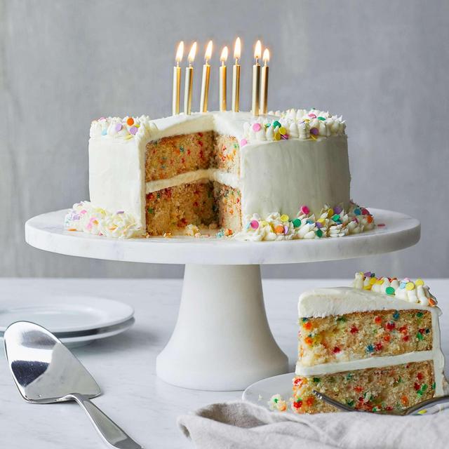 White Marble Cake Stand