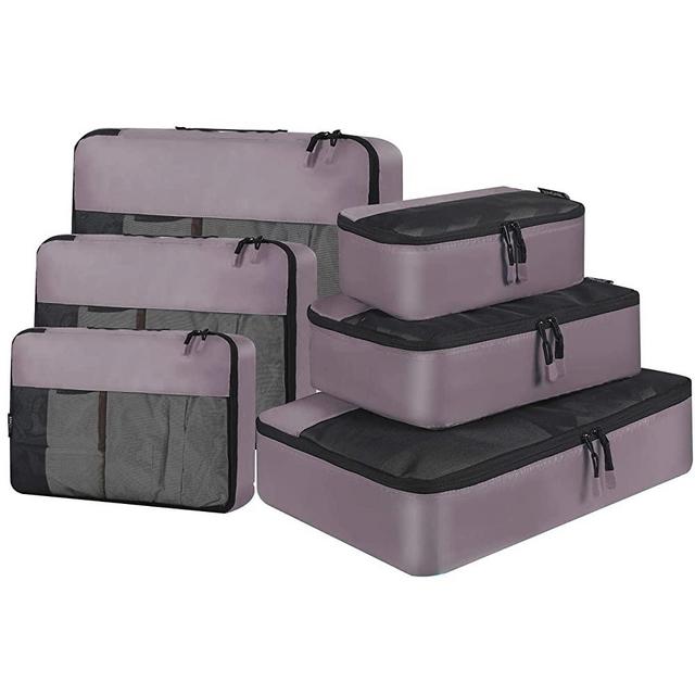 BAGAIL 6 Set / 8 Set Packing Cubes Luggage Packing Organizers for Travel Accessories