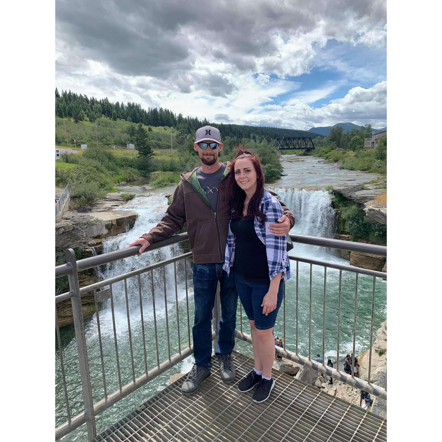 Lundbreck Falls, Alberta