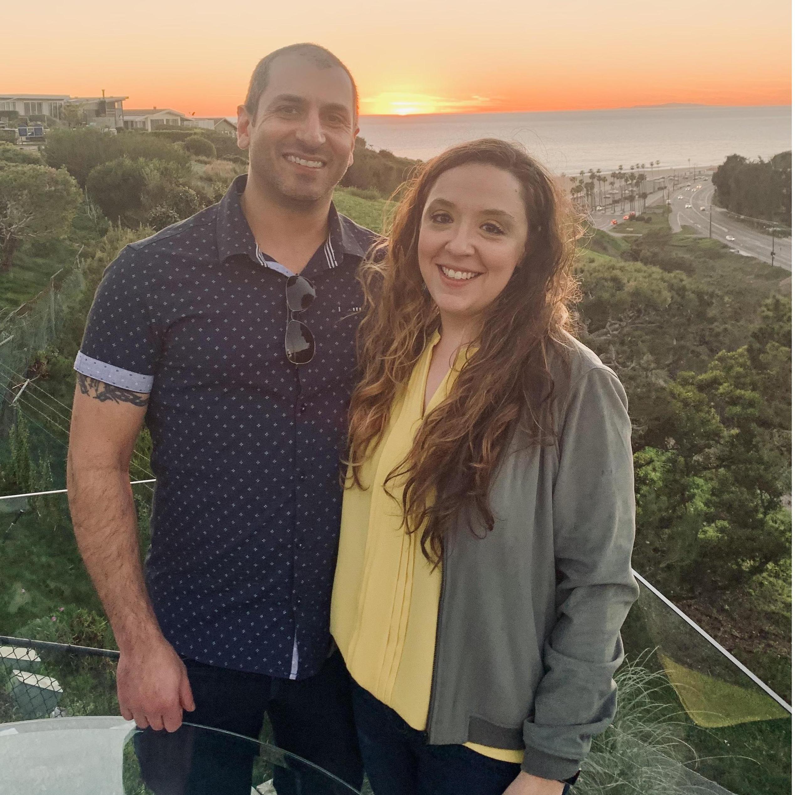 Having newly adopted LA as their home, Heather and Danny were thrilled to celebrate the Rams recent victory surrounded by incredible views of the Pacific Ocean.