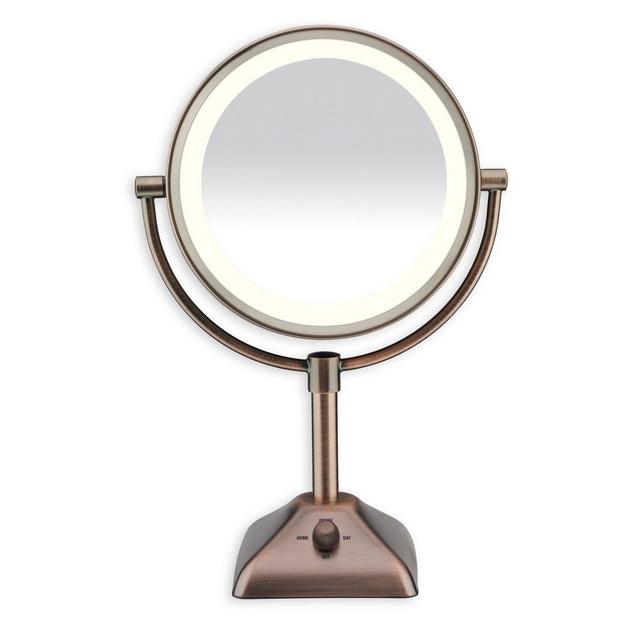 Conair® Variable Lighted 1X/10X Mirror in Oil Rubbed Bronze