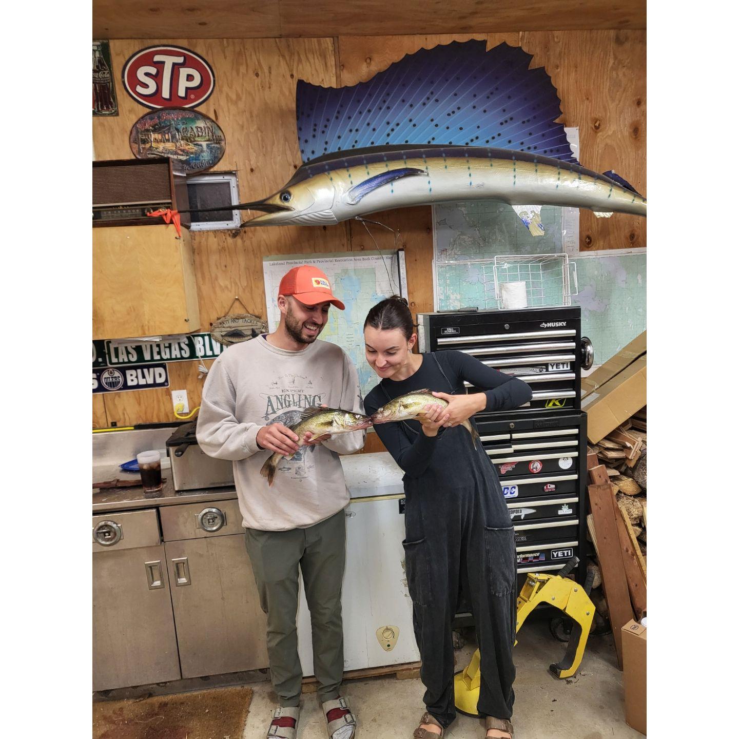 August 2024, Jen's dads cabin