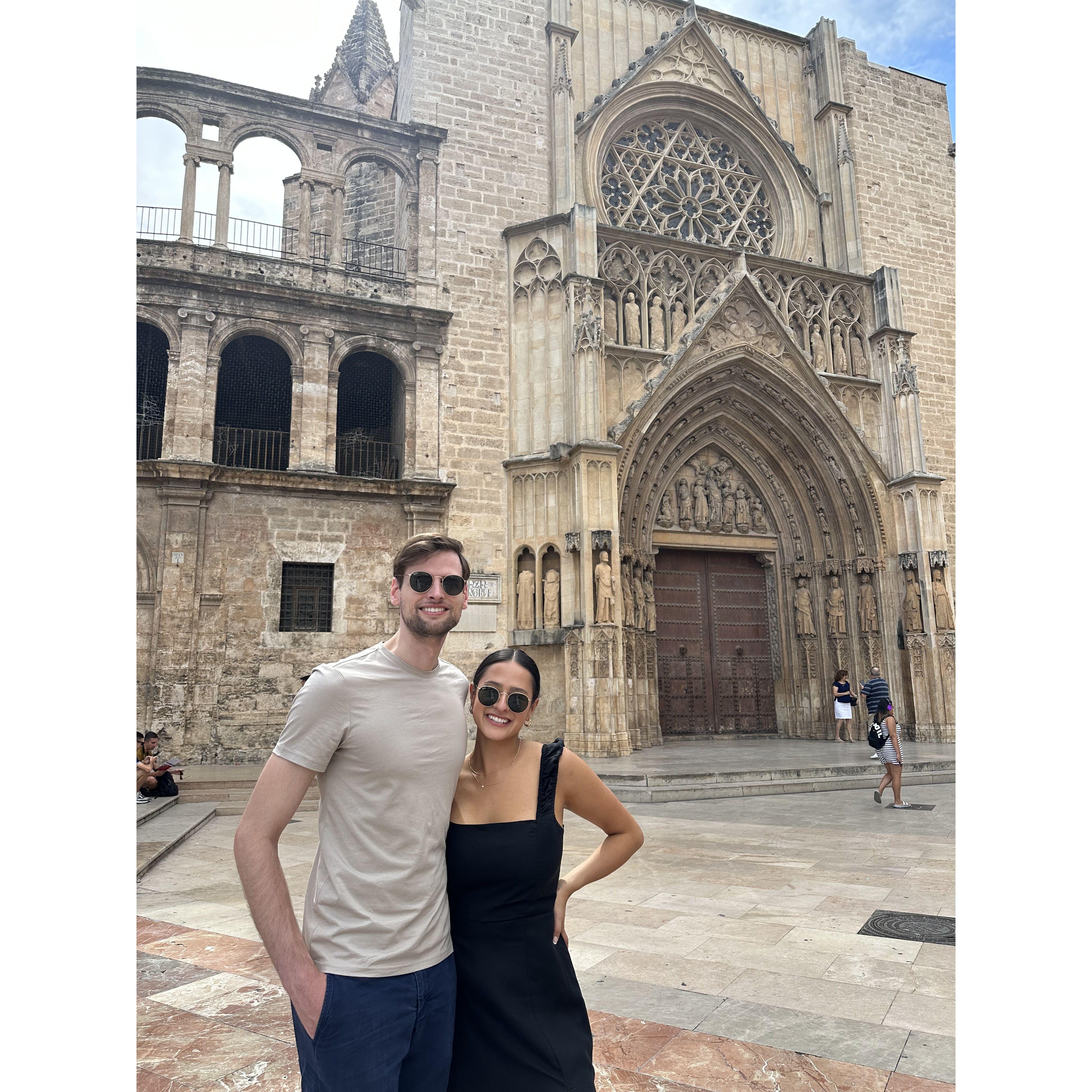 David studied abroad in Spain before the start of medical school. It was so fun to have him as our personal tour guide!