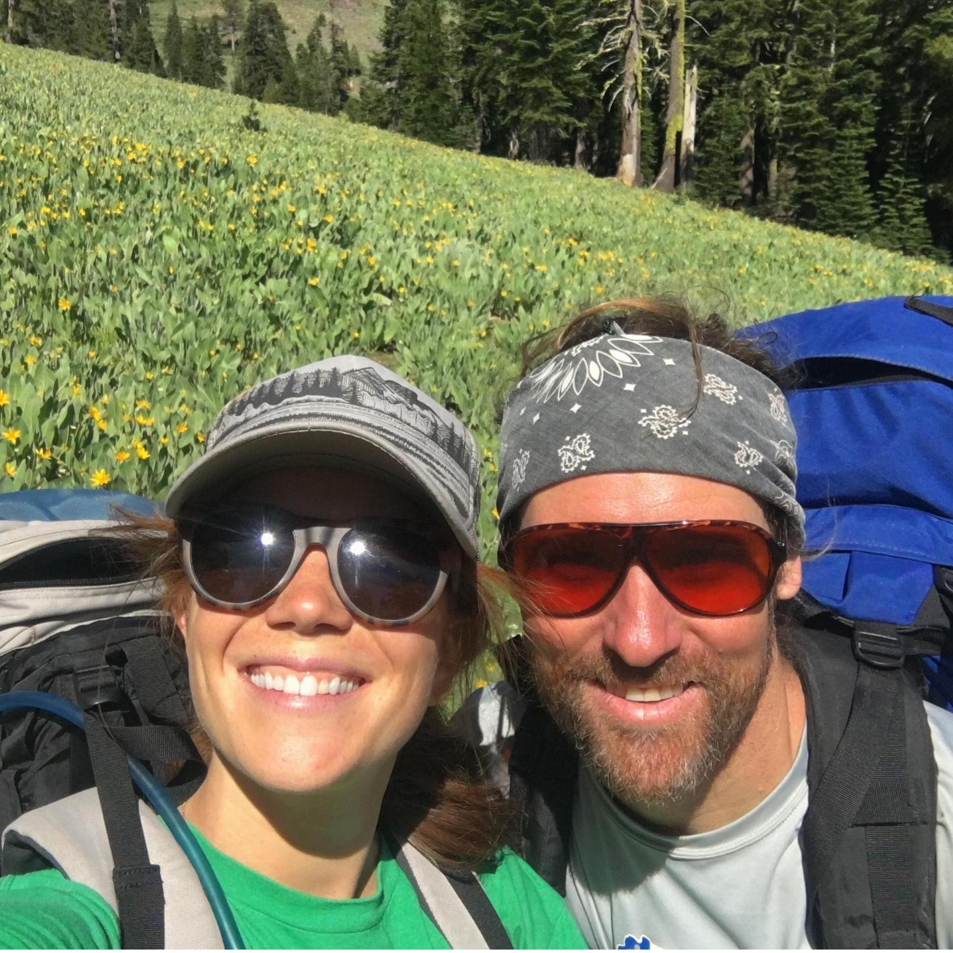 Somewhere in the mountains, our favorite place to be!