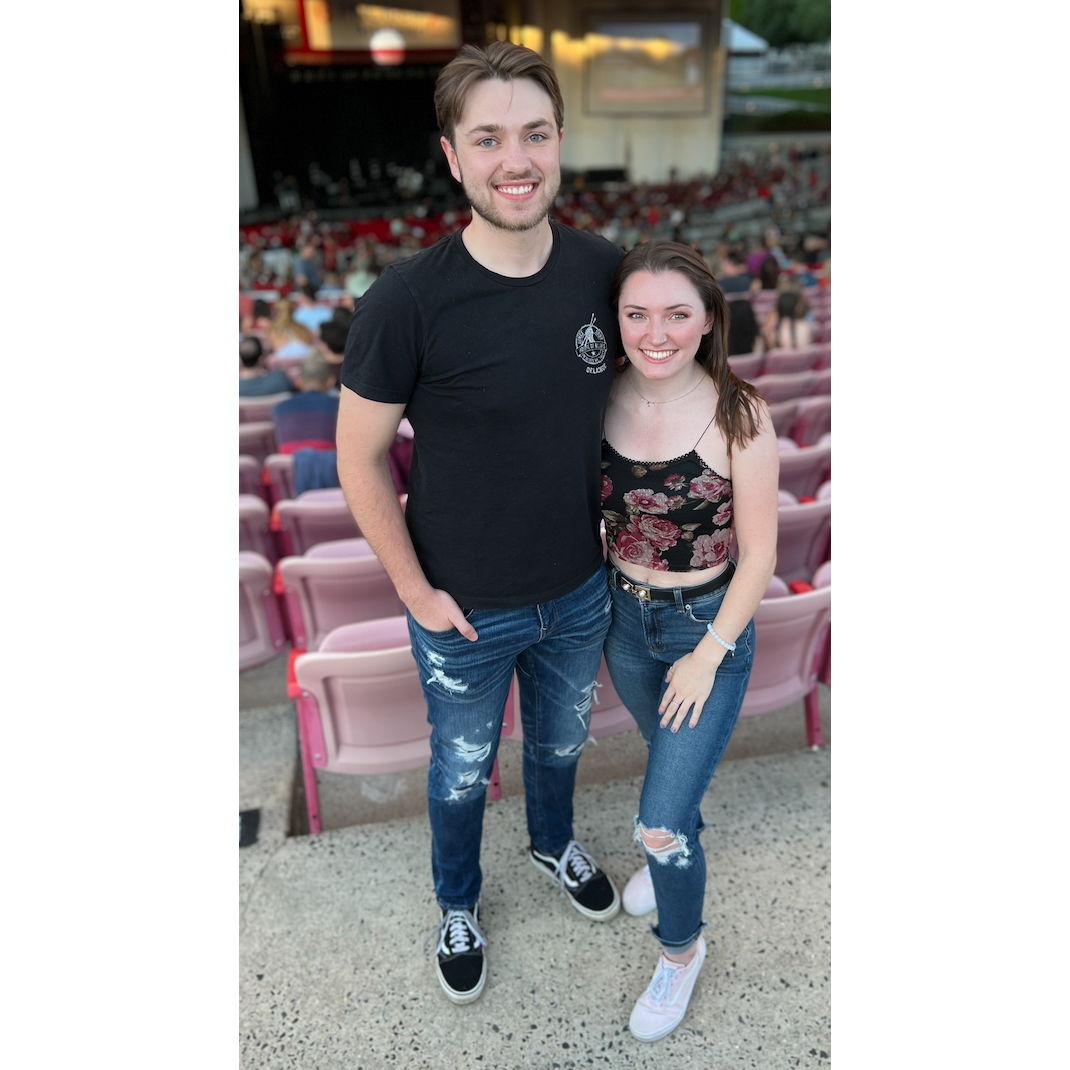 Our first concert together