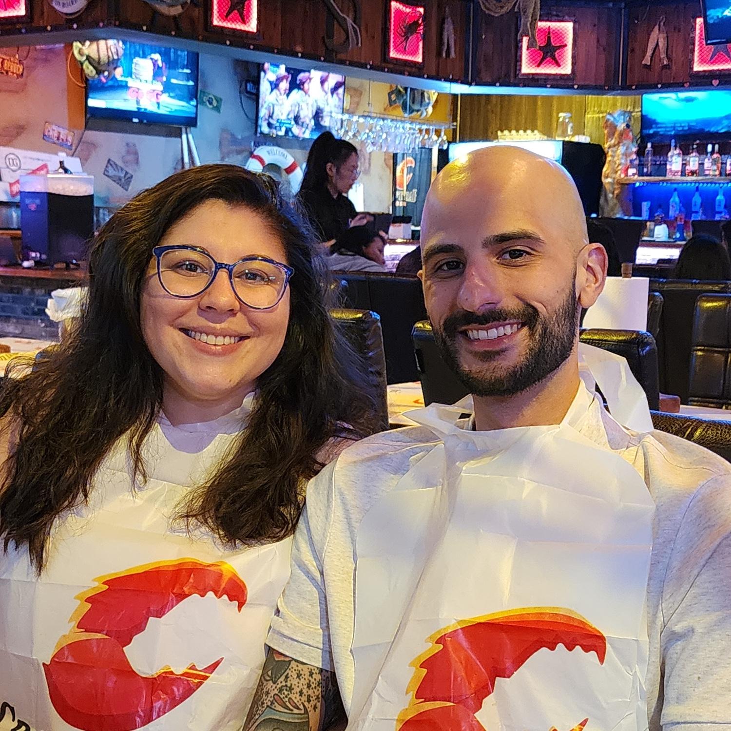 Aboutta chow down on some seafood!