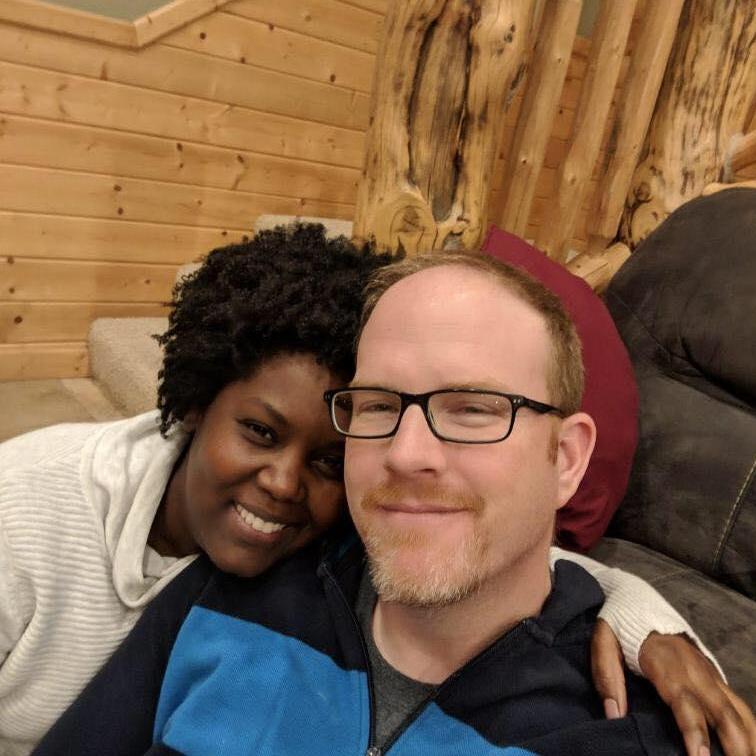 Us at the camping retreat