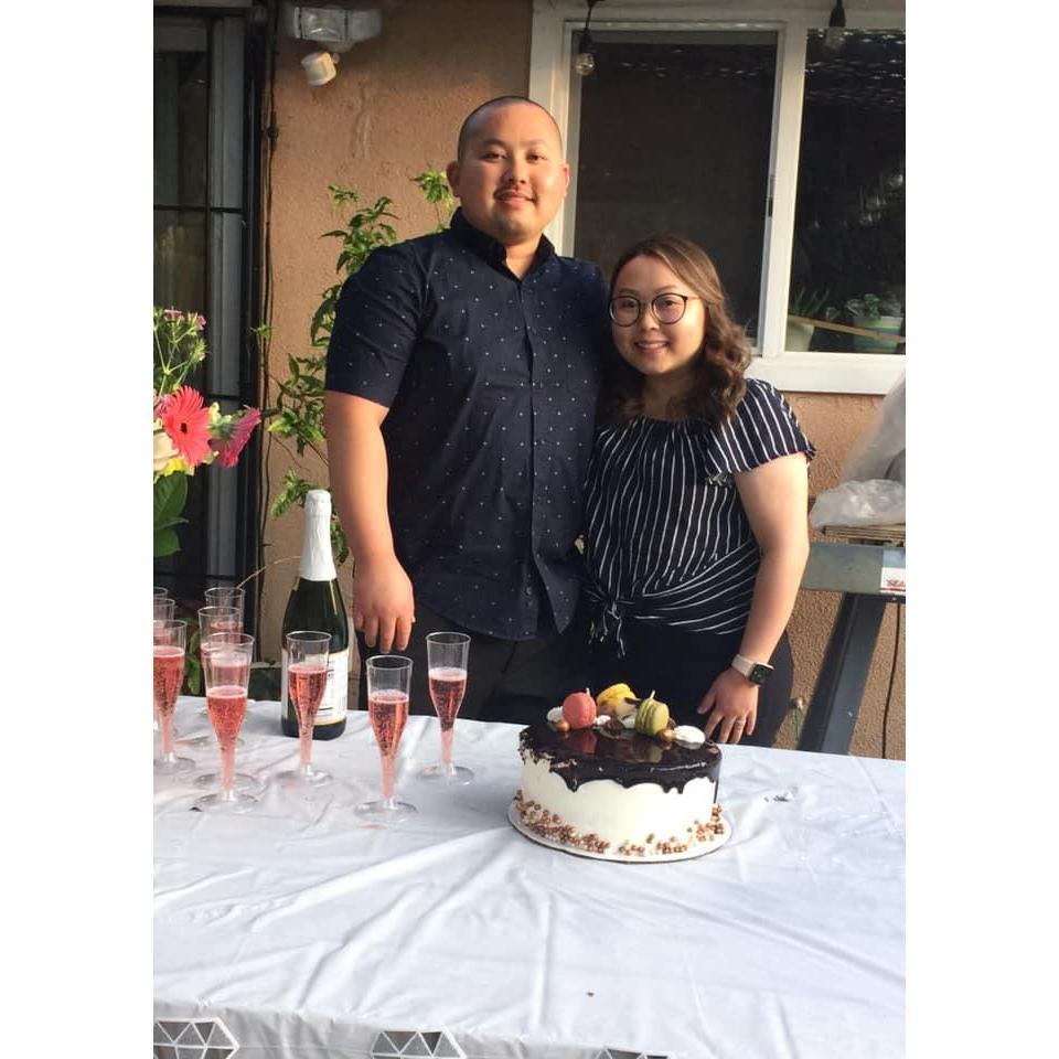 Traditionally tied the knot in April 17, 2021!