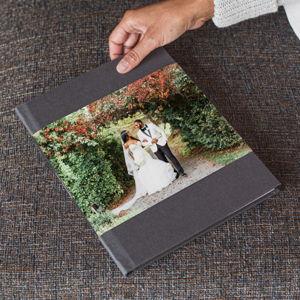 Creating our wedding album