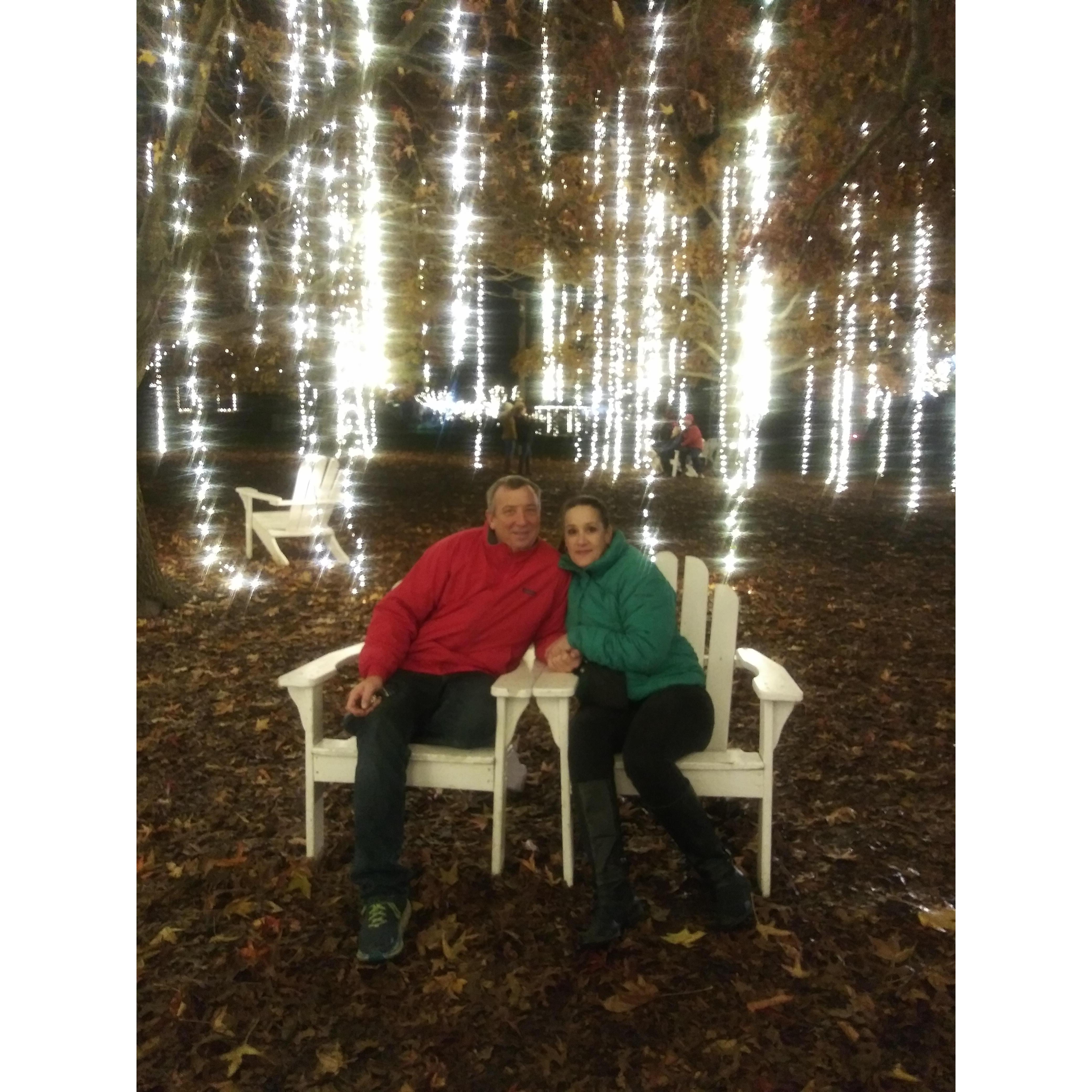 In Asheville, North Carolina at the Biltmore winery 2018.
