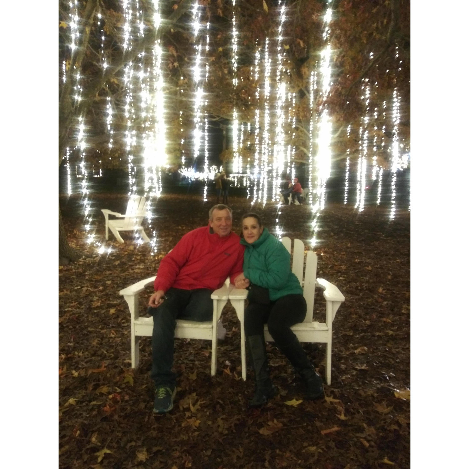 In Asheville, North Carolina at the Biltmore winery 2018.