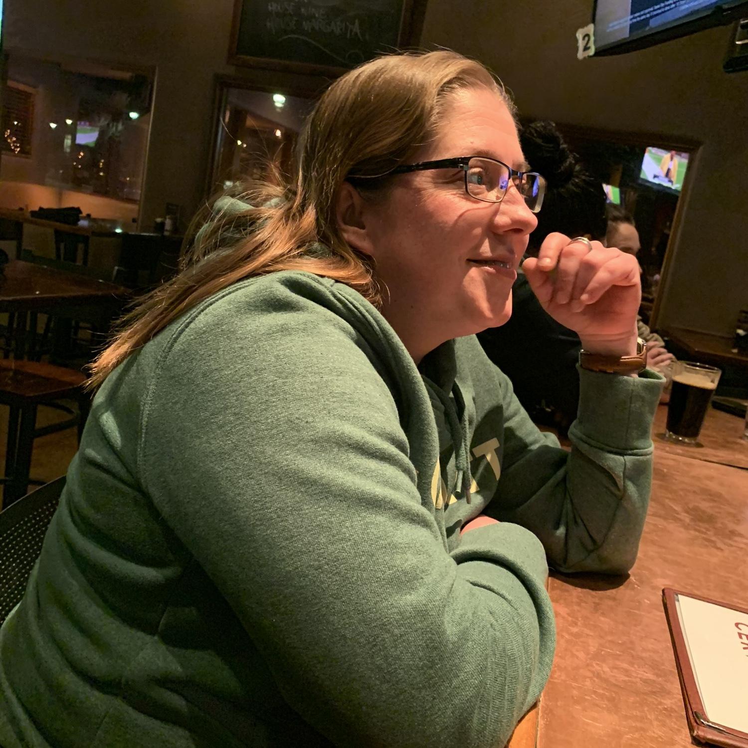 The first pic I took of Tish!