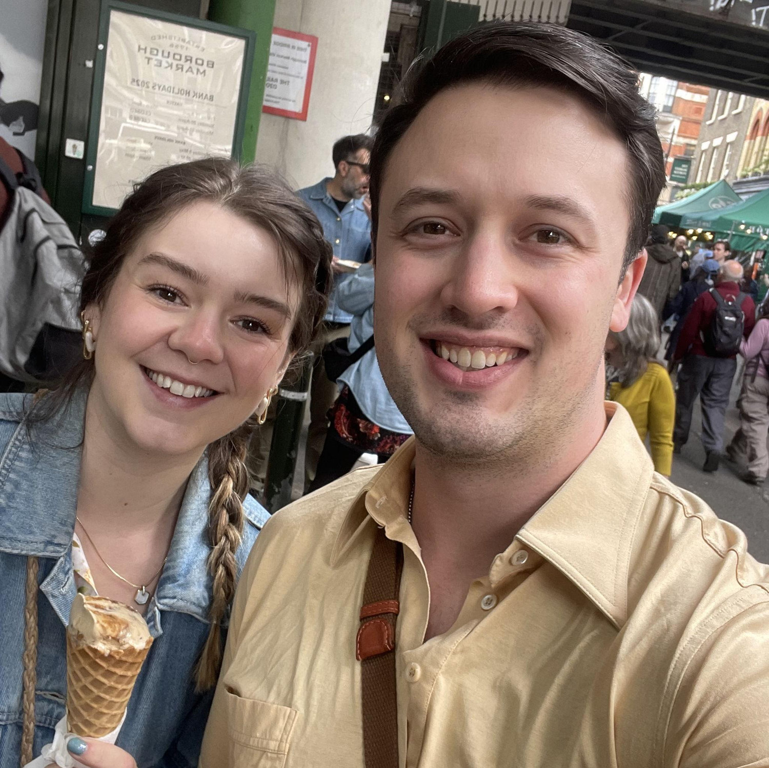 One of our favorite travel hobbies - food markets! This day found us at Camden Market in London.