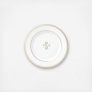 Federal Gold Block Tidbit Plate