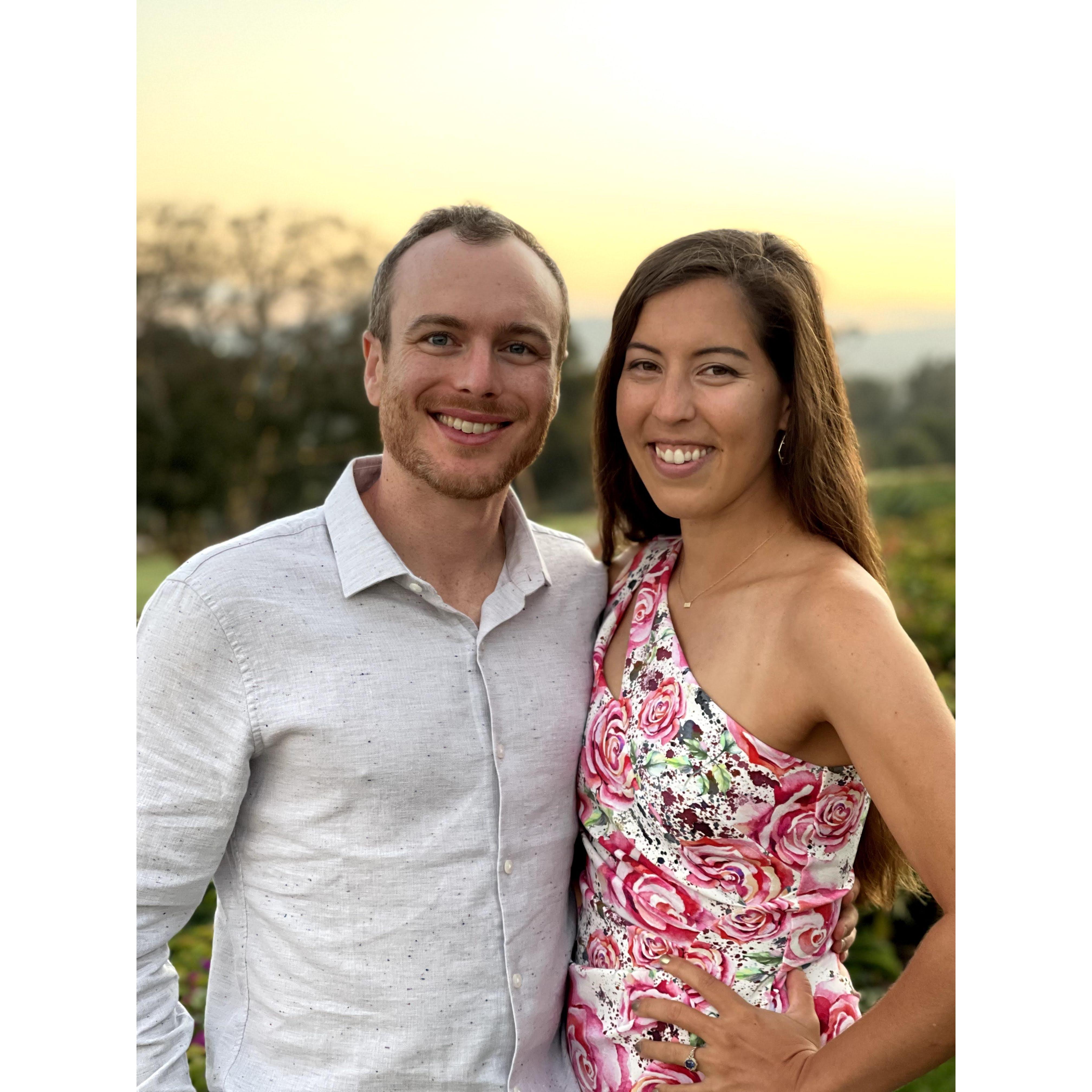 Attending Matt's cousin's wedding in Santa Barbara!