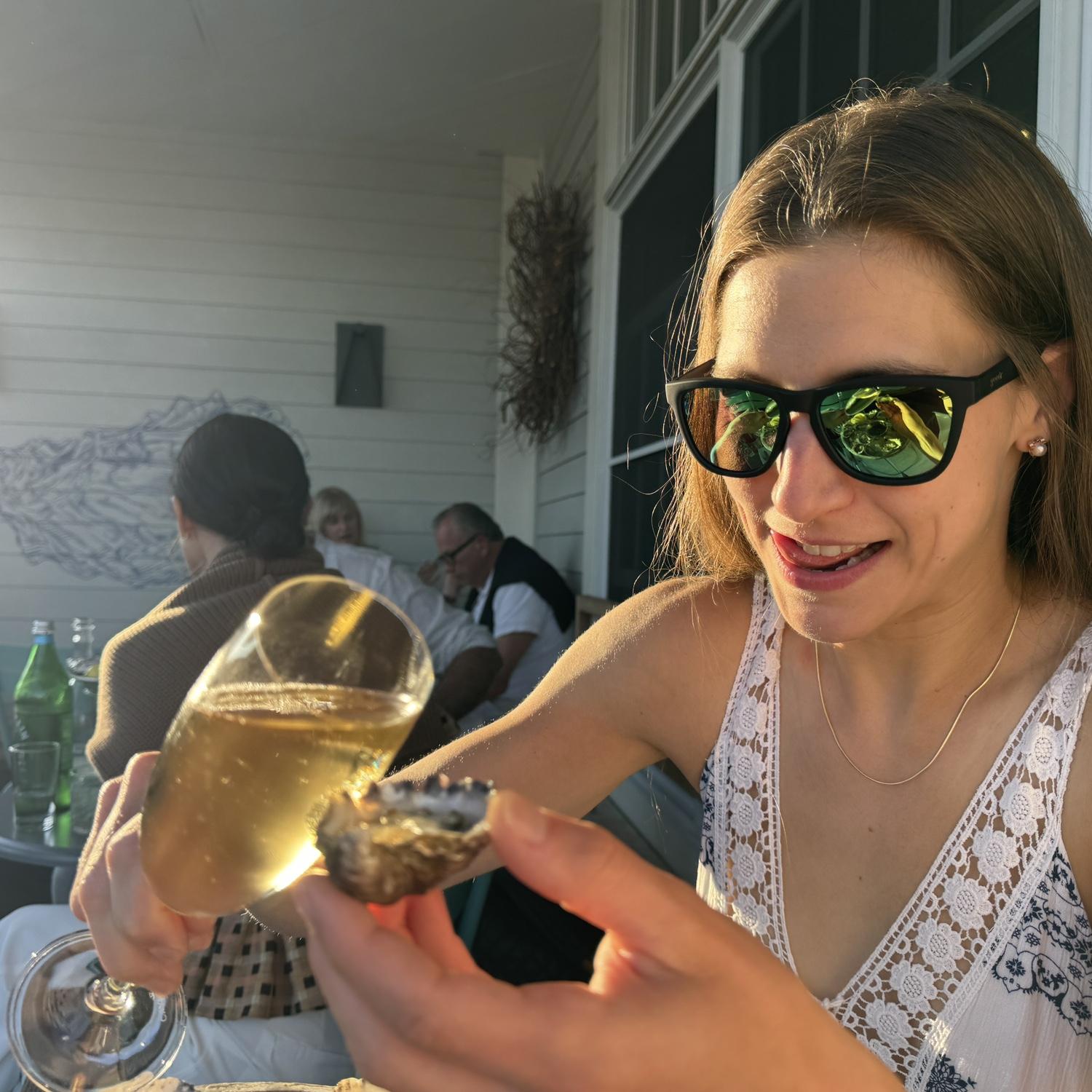 Kelsey showing off things Adam taught her