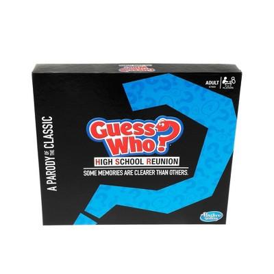 Guess Who? High School Reunion Parody Game Adult Party Game