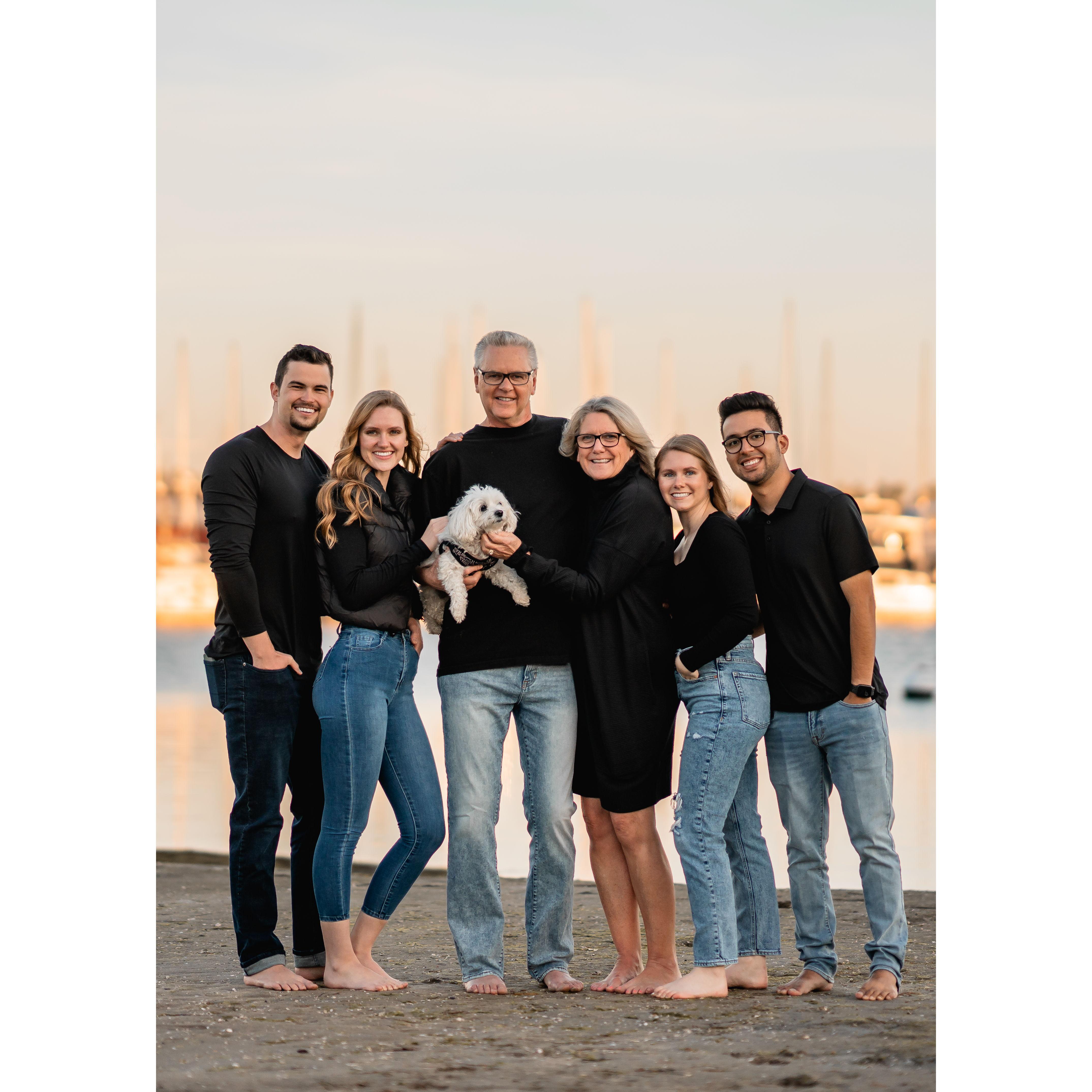 Koch Family Christmas Card Photo 2023