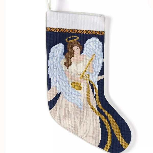 Needlepoint Personalized Christmas Stocking
