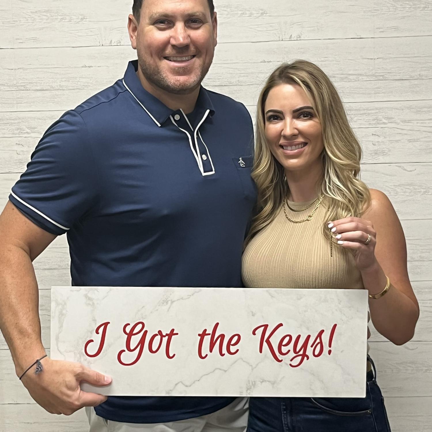 2022 - The day we bought our first home!