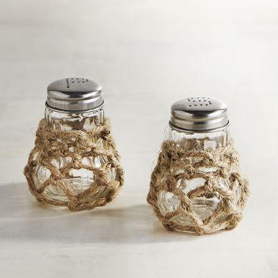 Rope Salt & Pepper Shakers