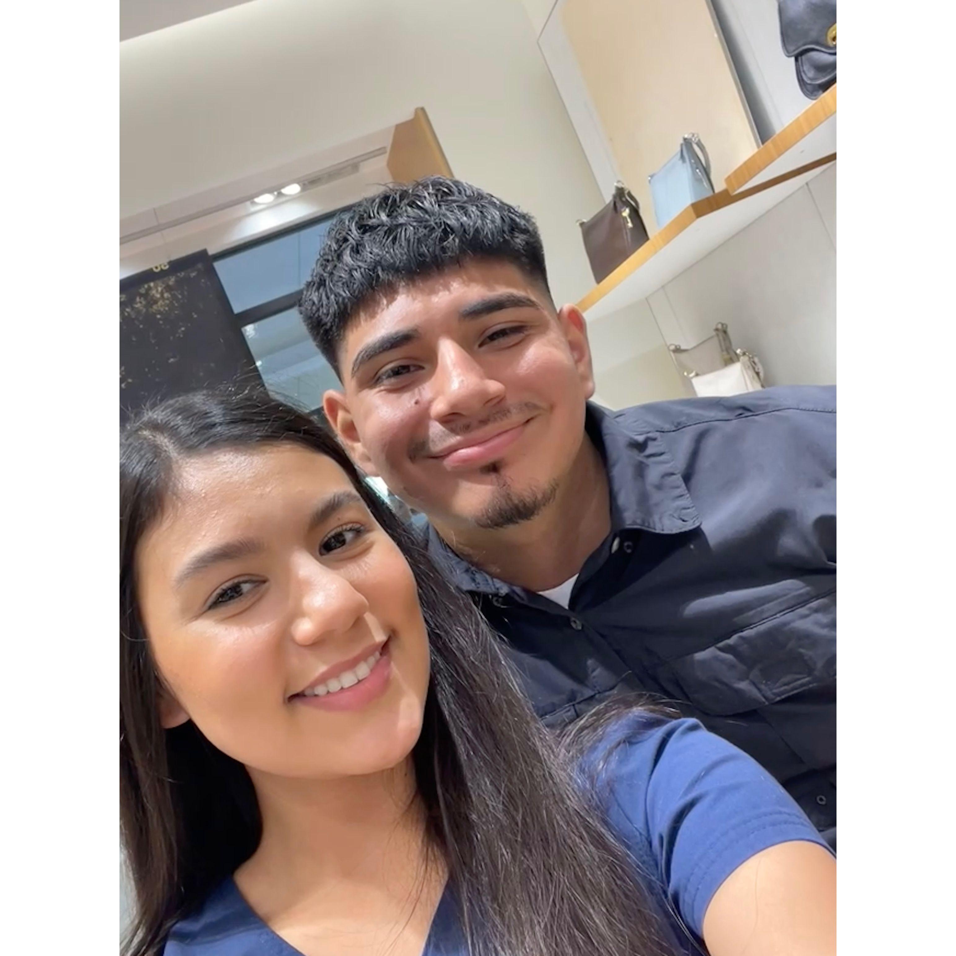 Our first picture together <3