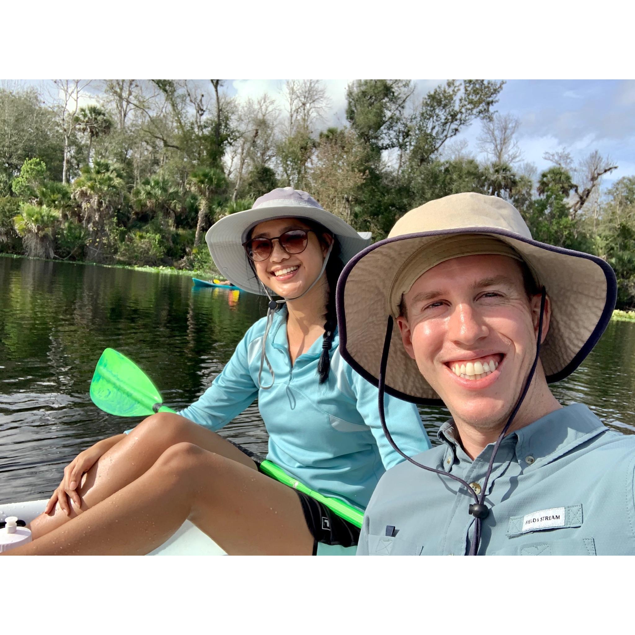 Kayak date in Orlando🤙