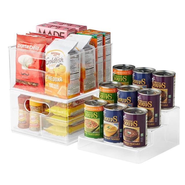 The Home Edit 5 Piece Pantry Edit, Plastic Modular Storage System