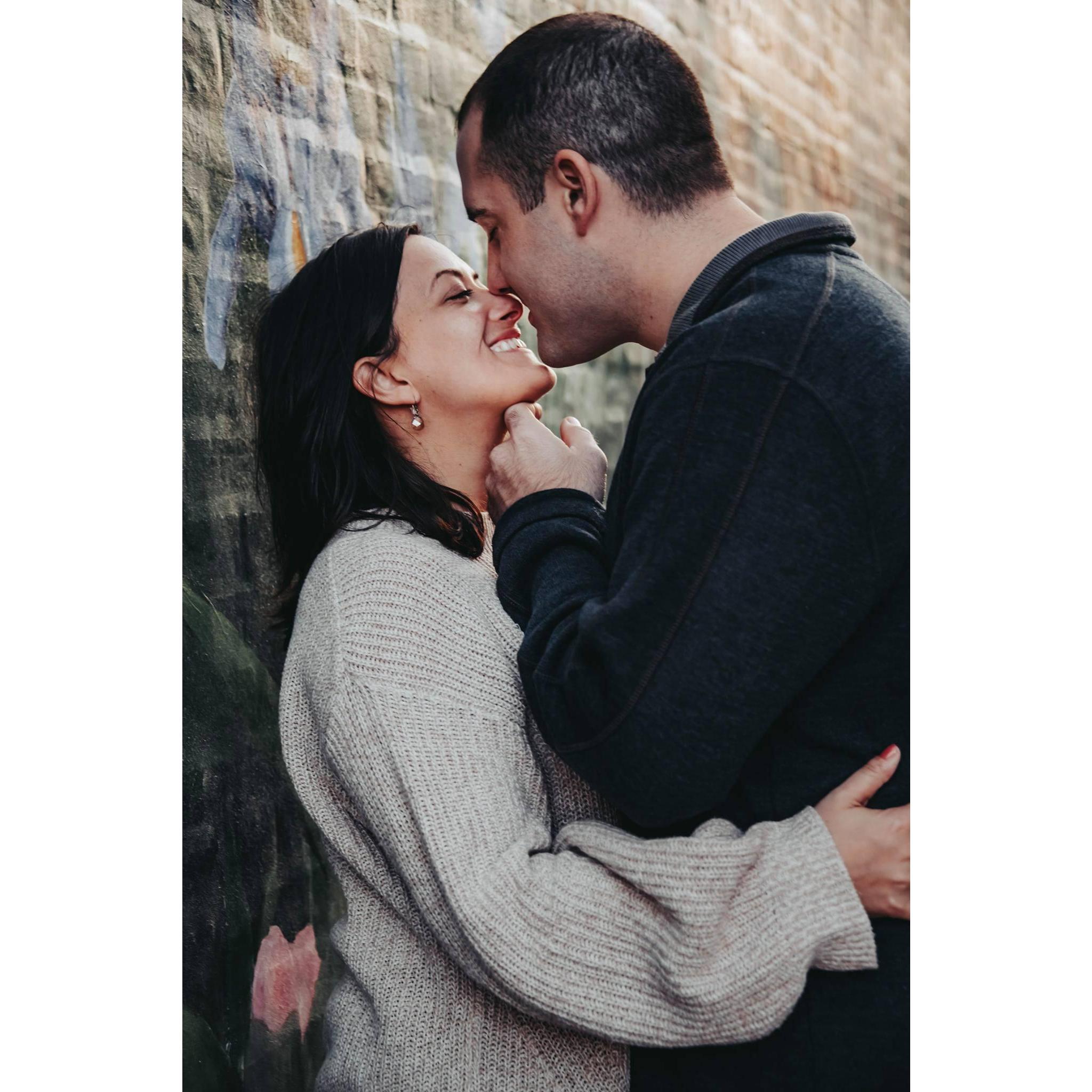 Engagement photos by Rachelle Horning Photography