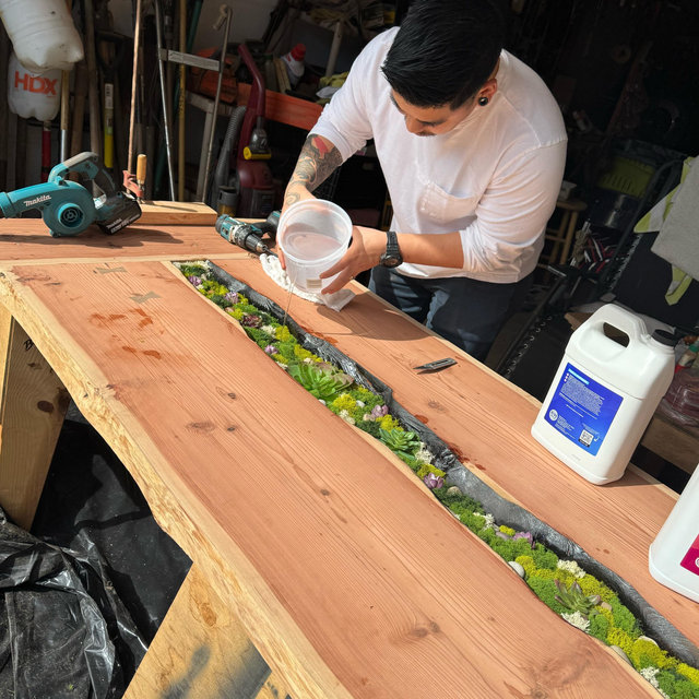 help us build chairs for our table Dylan made for our family