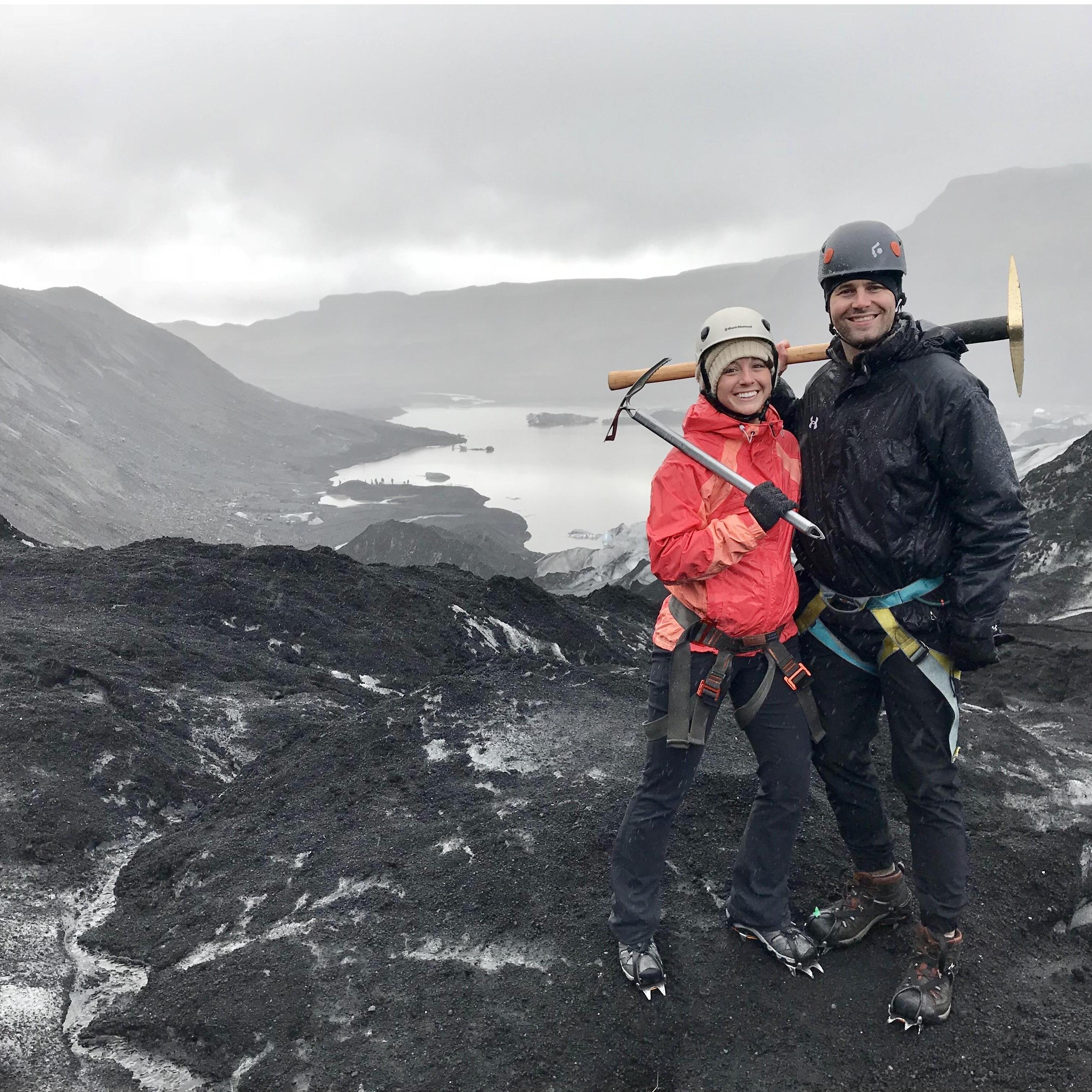 Glacier hiking in Iceland