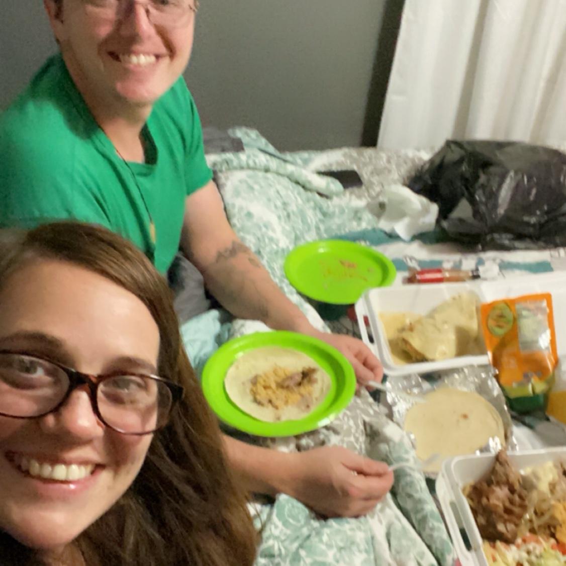 Taco date night in. 🌮🥰