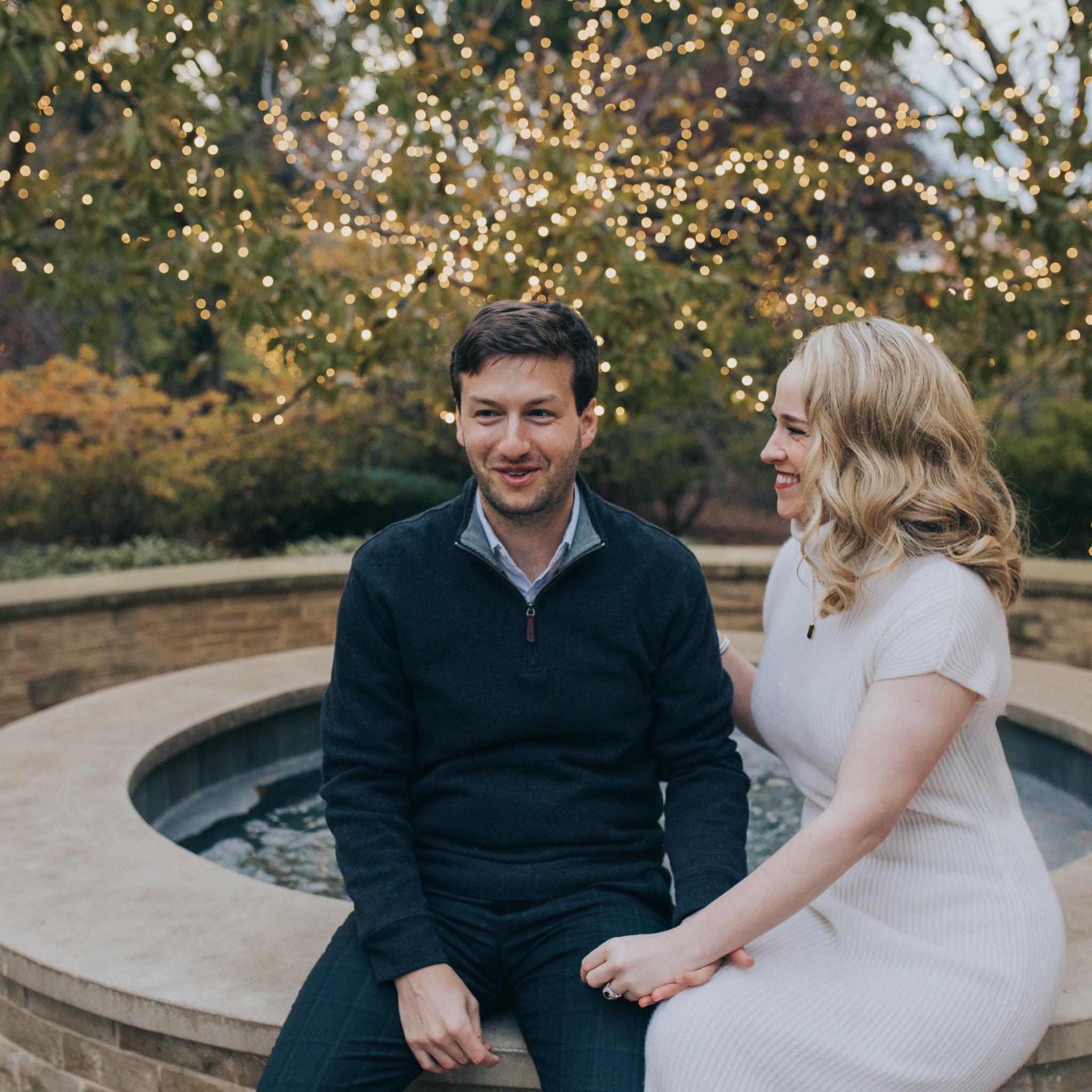 Engagement Session at the Arboretum