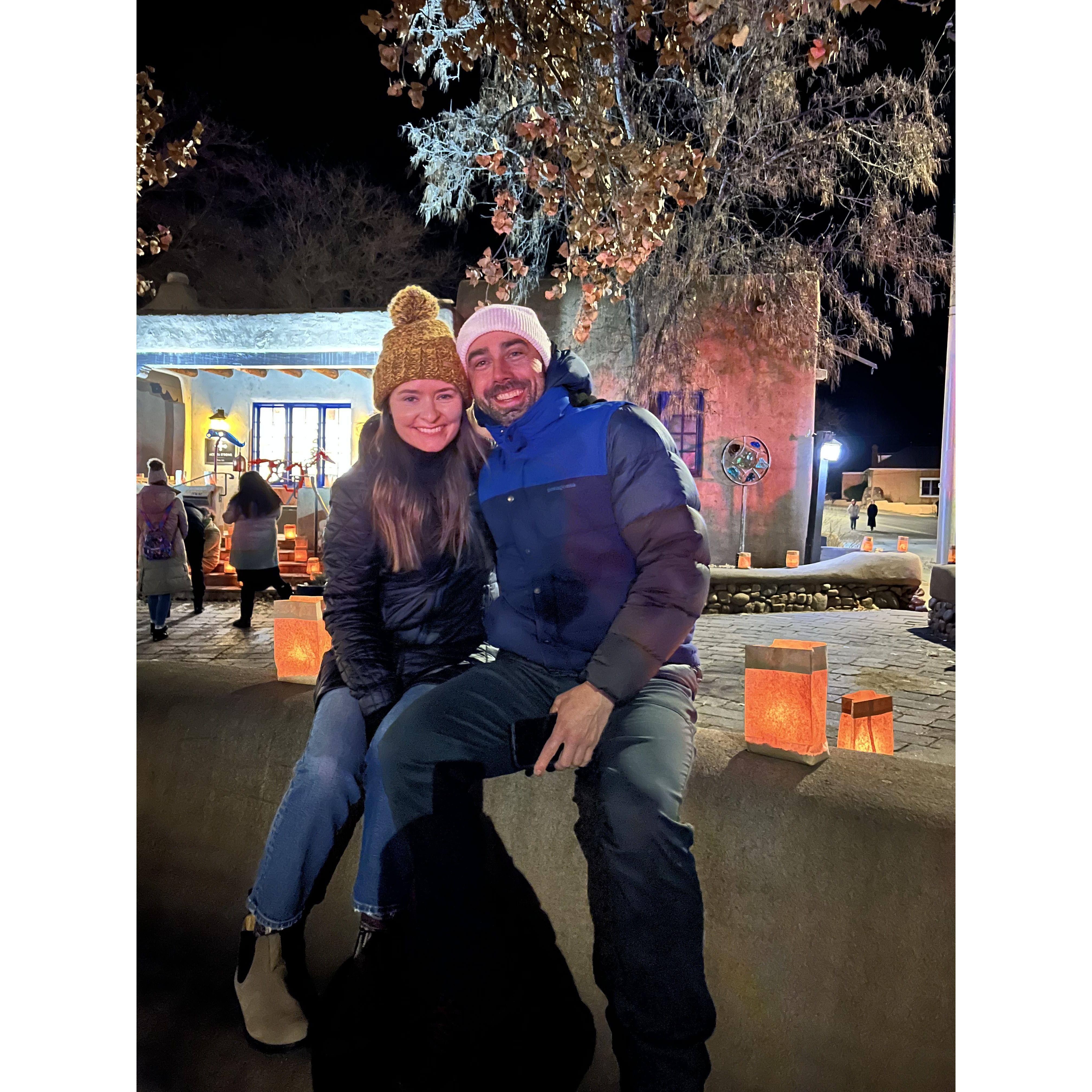 Farolito Walk, Christmas Eve in Santa Fe