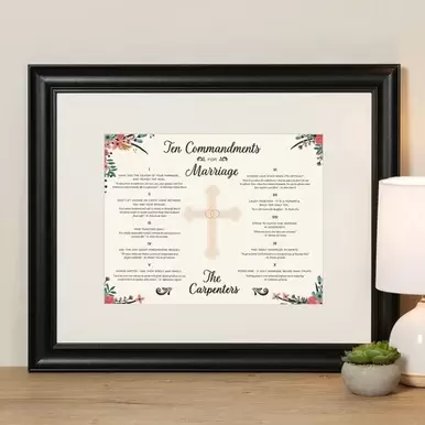 Saintly Commandments for Marriage
