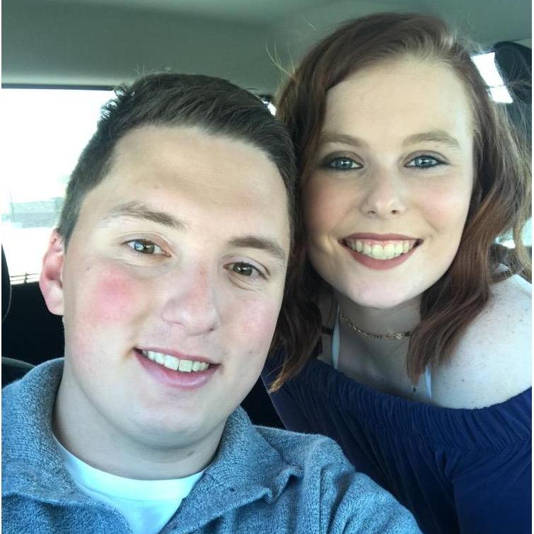Our first photo together!