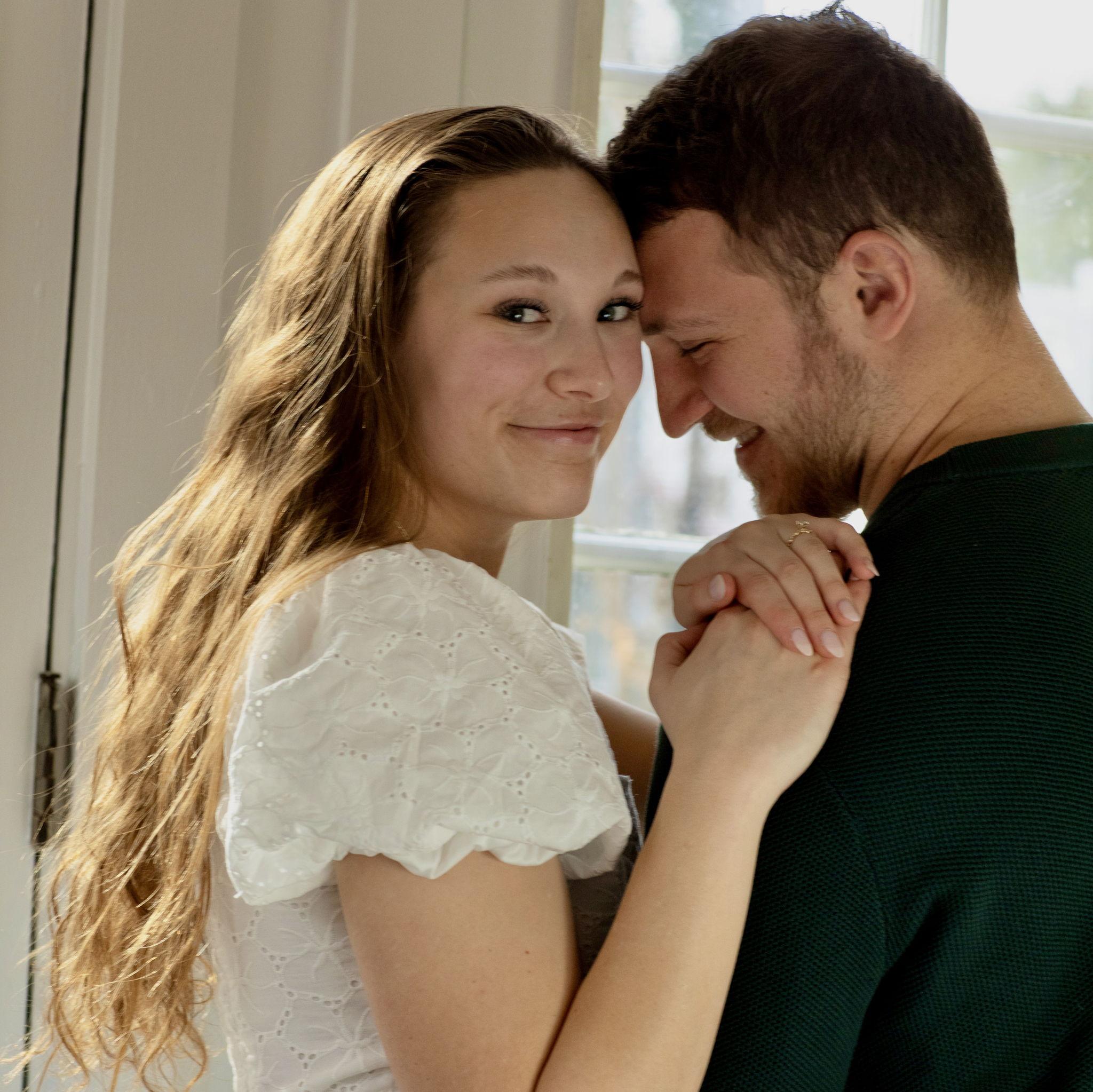 Our engagement photoshoot with Carly's mom Mandy and Jesse's dad Darryl