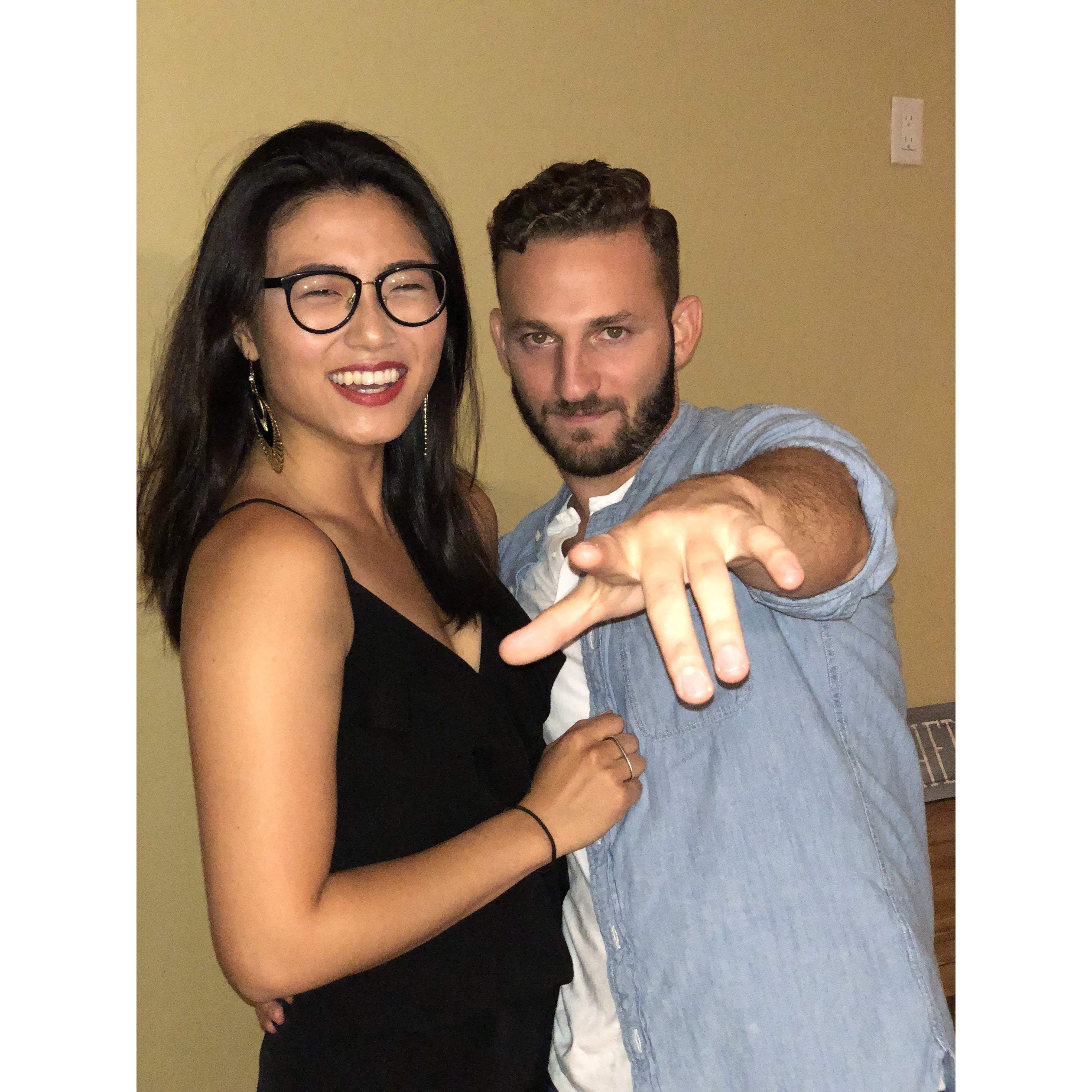First picture of us!