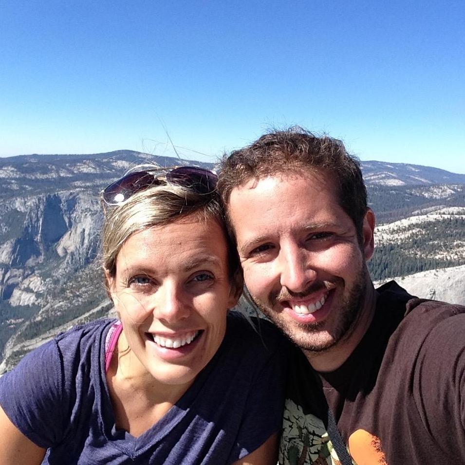 We summited Half Dome together in Yosemite in 2016!
