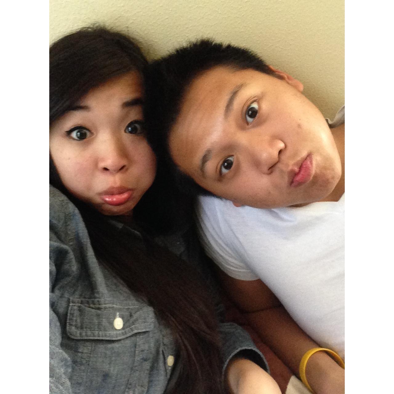 This was pretty early in our relationship! 2014