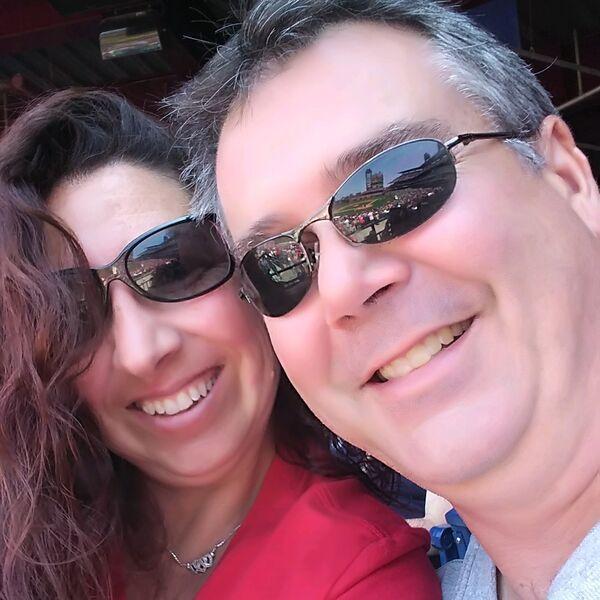 At a Phillies game