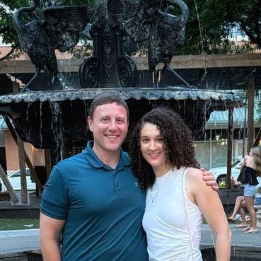 Our first date April 19, 2025 at Perkins Rowe in Baton Rouge