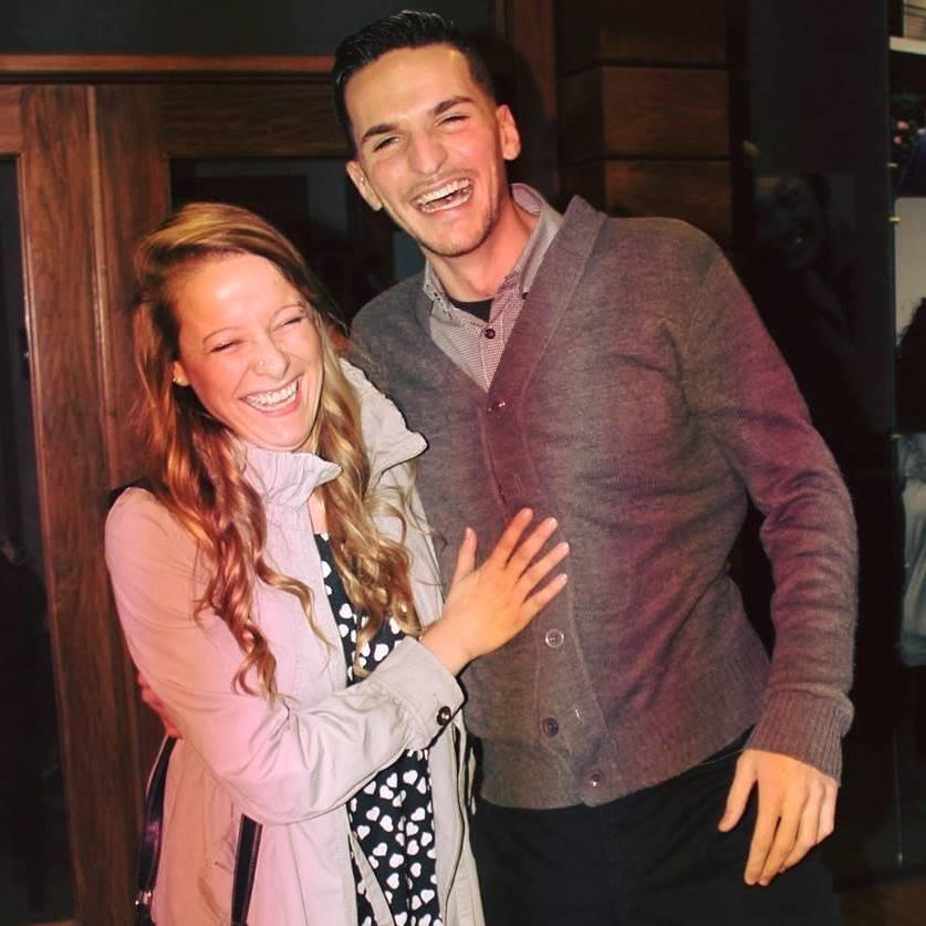 Our friends surprising us with an engagement party! We really do have wonderful friends, and lots of them will be at the wedding. We love you alllllllll!